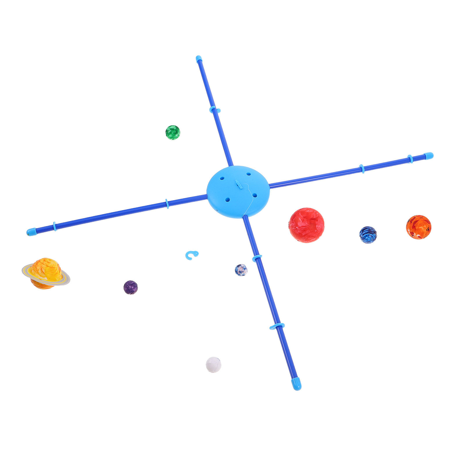 Kids Education System - Solar System Mobile Hanging Vibrant Colors