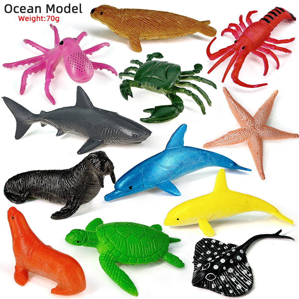 Kids Education Product - 12pcs Ocean Sea Life Set Animals