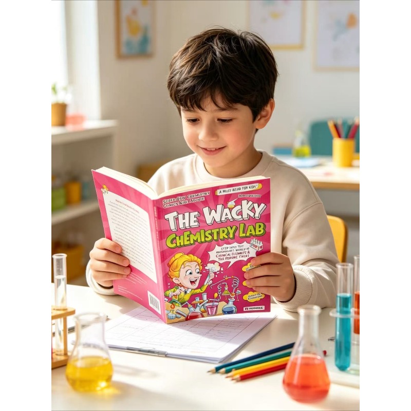 Kids Education Table - The Wacky Chemistry Lab Kids Science