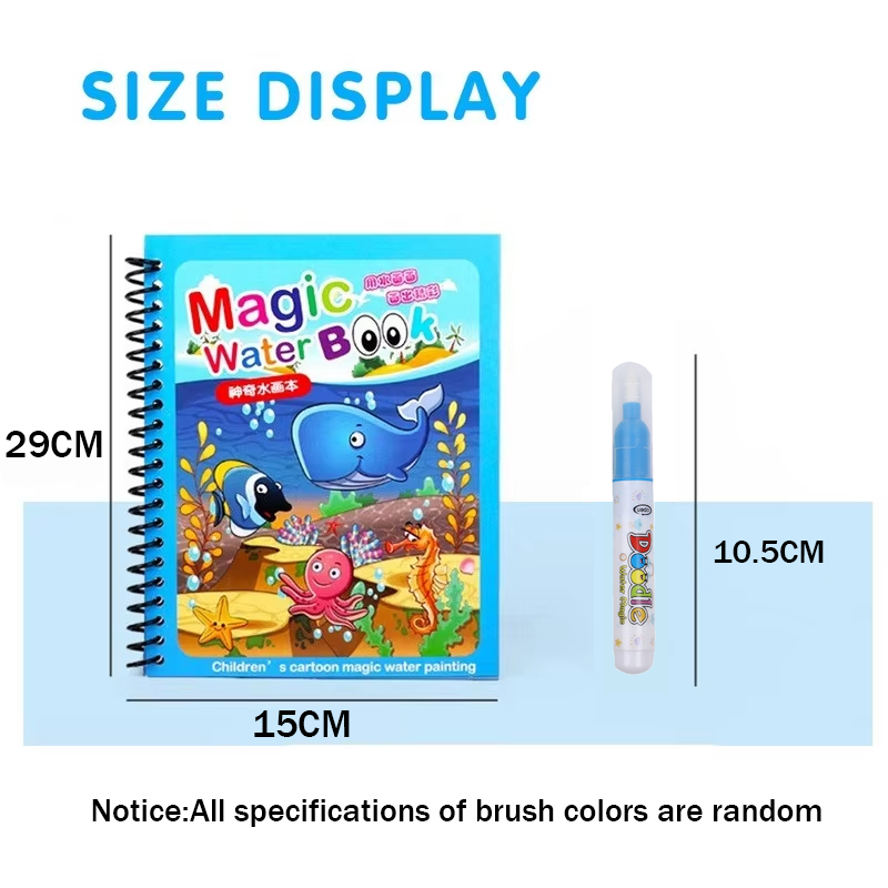Magic Water Painting Book Reus - Kids Education Laptop review and price