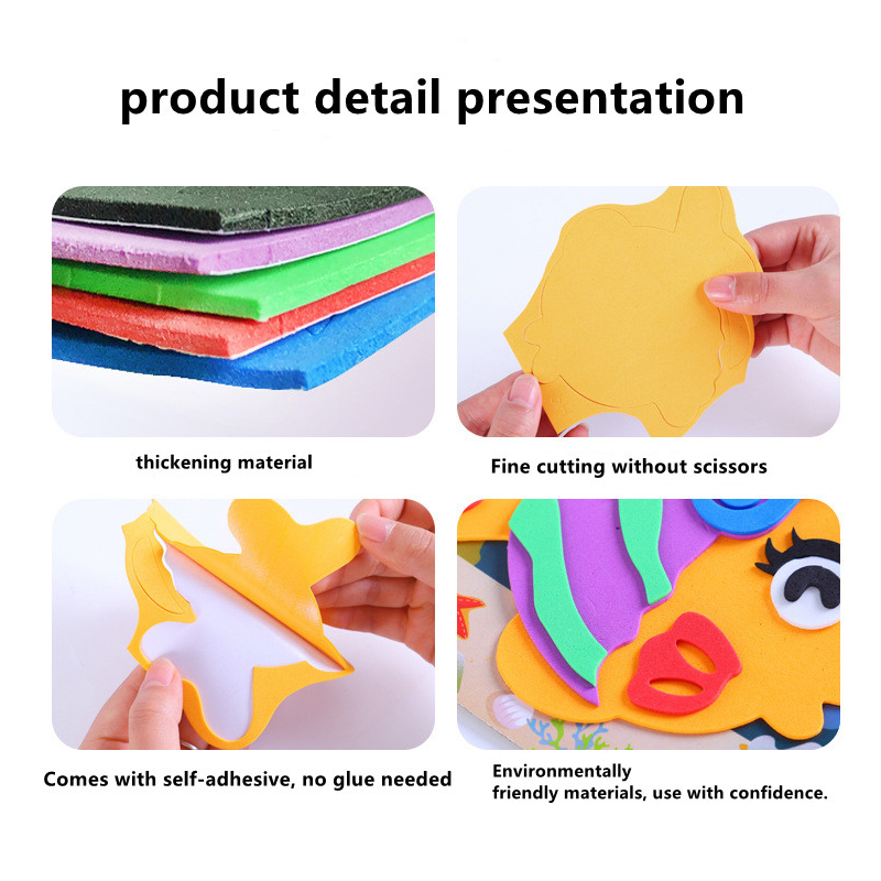 5Pcs/10Pcs/Lot Kids DIY 3D EVA - Kids Education Shows review and price