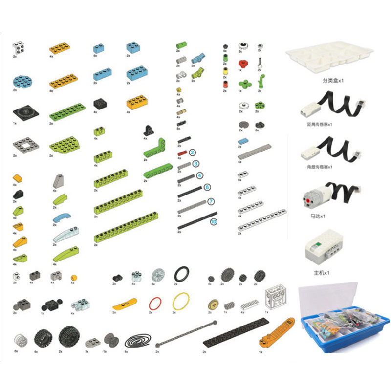 Building Blocks Technical Part - Coding Robot Toy review and price