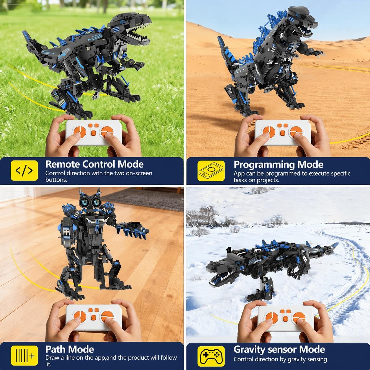 5-in-1 Transformable STEM Robo - Coding Robot Toy review and price