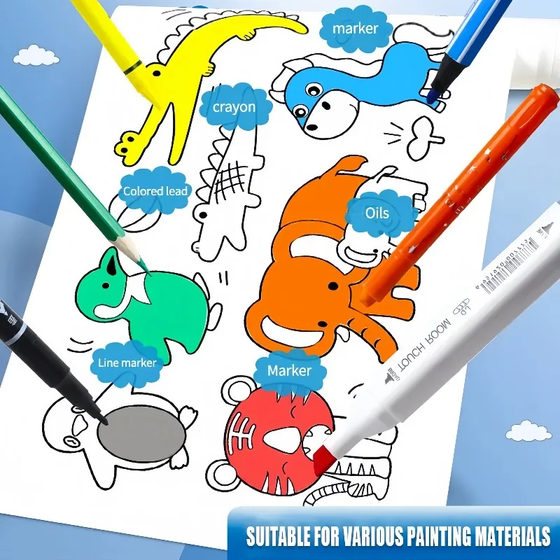 Kids Coloring Paper Roll Stick - Kids Education Laptop review and price