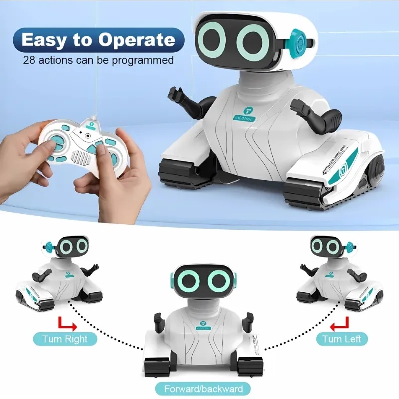 Smart RC Robot Voice Control D - Coding Robot Toy review and price