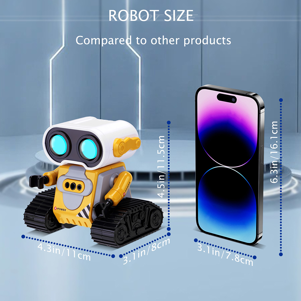 Remote Control Robot with LED  - Coding Robot Toy review and price