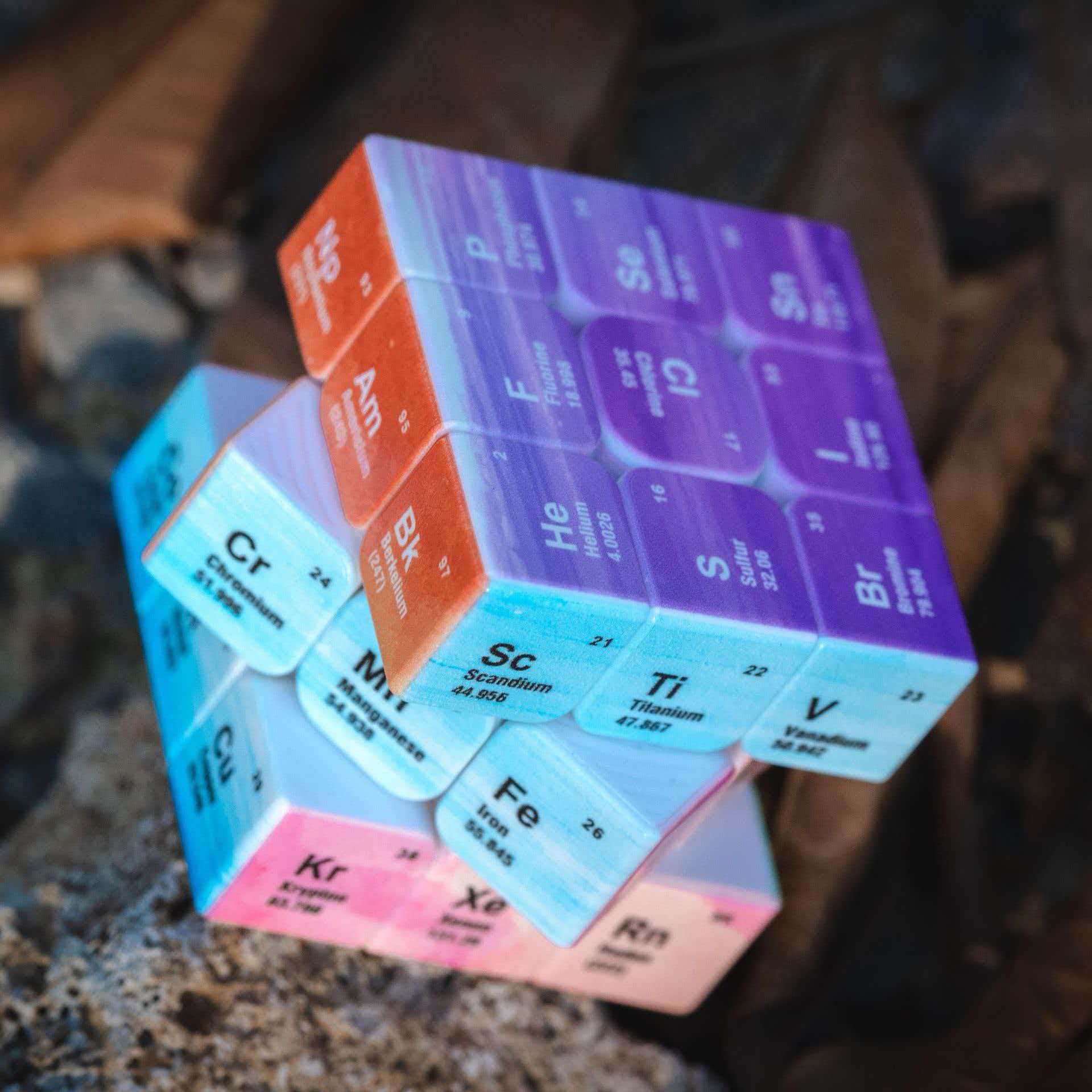 Periodic Table 3x3 Speed Cube  - Kids Education Table review and price