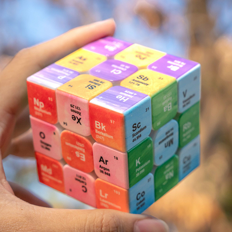 Periodic Table 3x3 Speed Cube  - Kids Education Table review and price