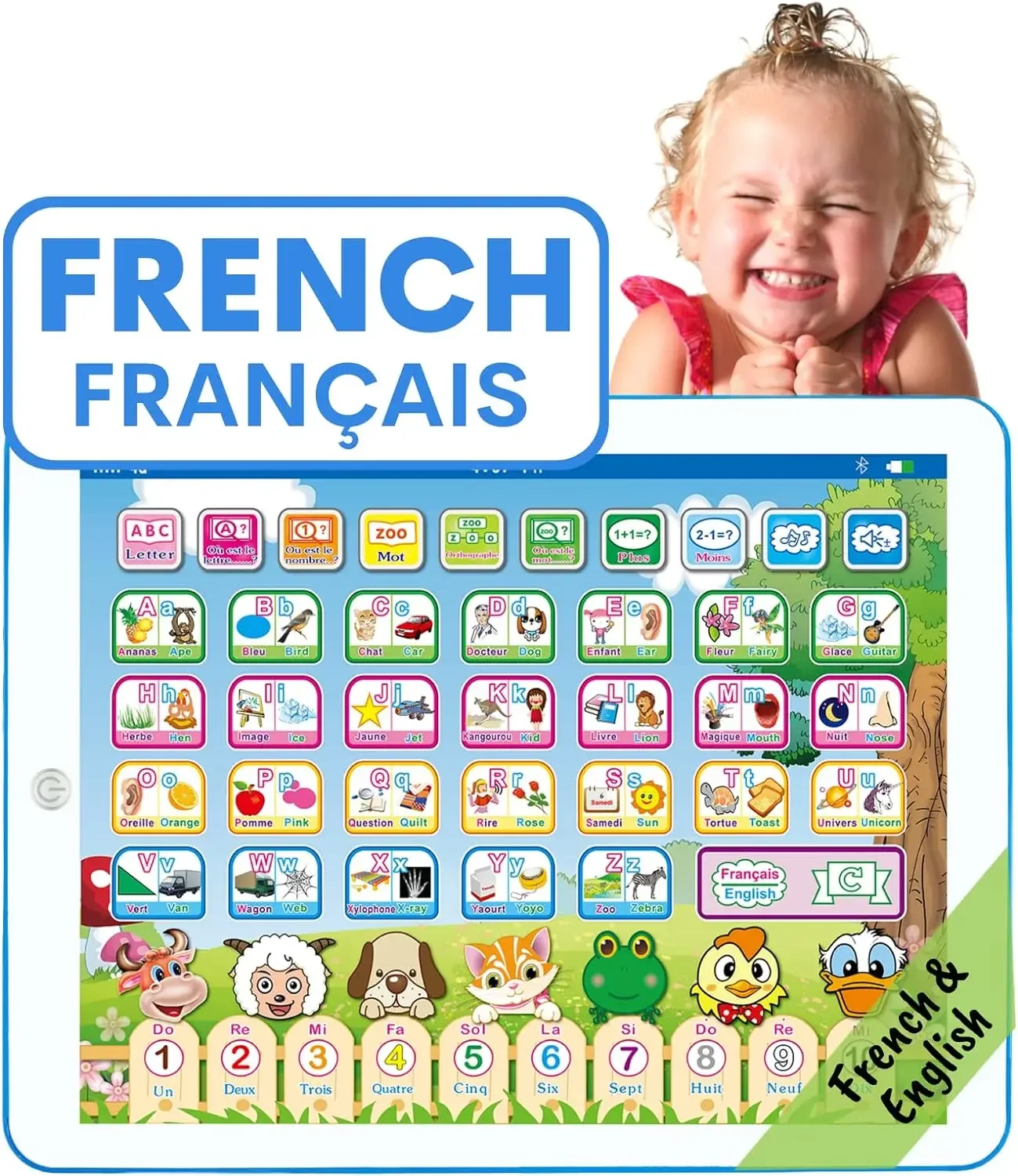 French English Bilingual Learn - Kids Education Laptop review and price