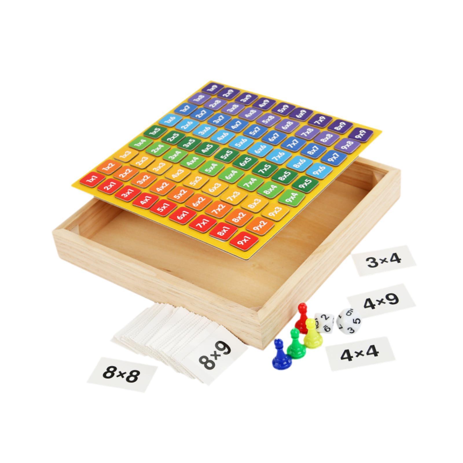Wooden Multiplication Board Ga - Kids Education Table review and price