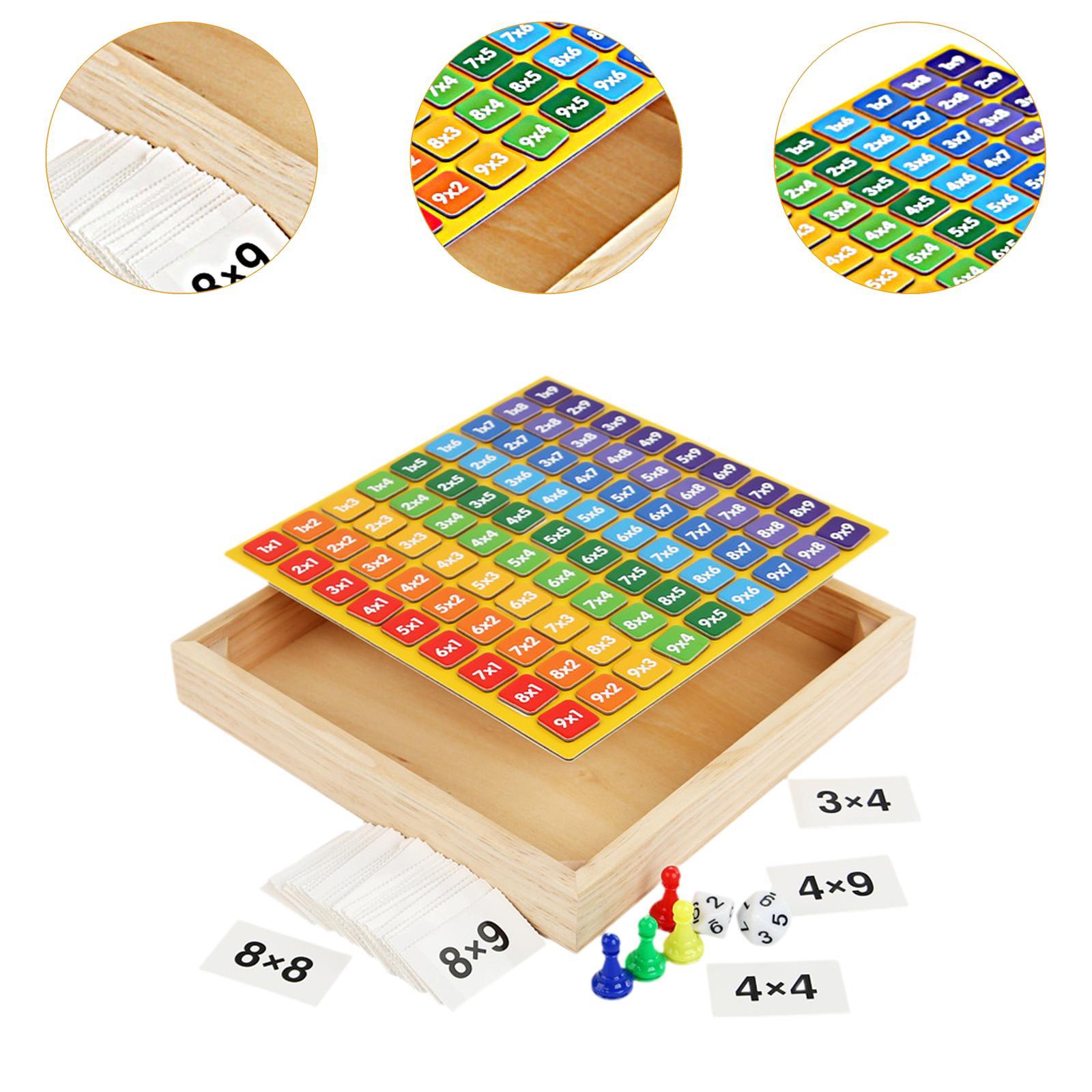 Wooden Multiplication Board Ga - Kids Education Table review and price