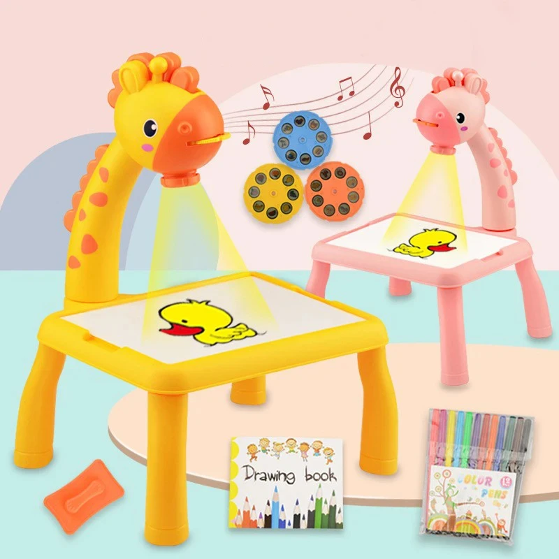 Children LED  Projector Art  D - Kids Education Table review and price