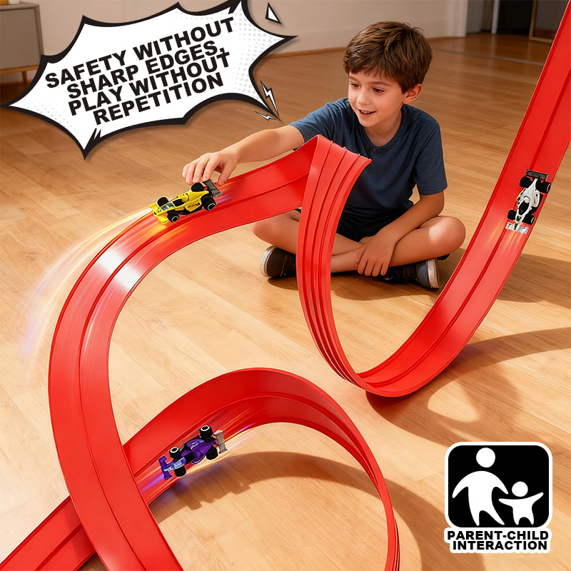 Free-assembly track car | Flex - Kids Education Product review and price