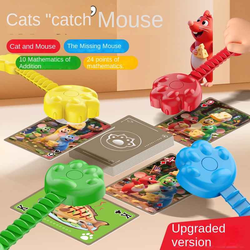 Cats Catch Mice Board Games Ki - Kids Education Table review and price