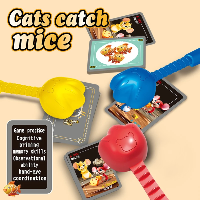 Cats Catch Mice Board Games Ki - Kids Education Table review and price