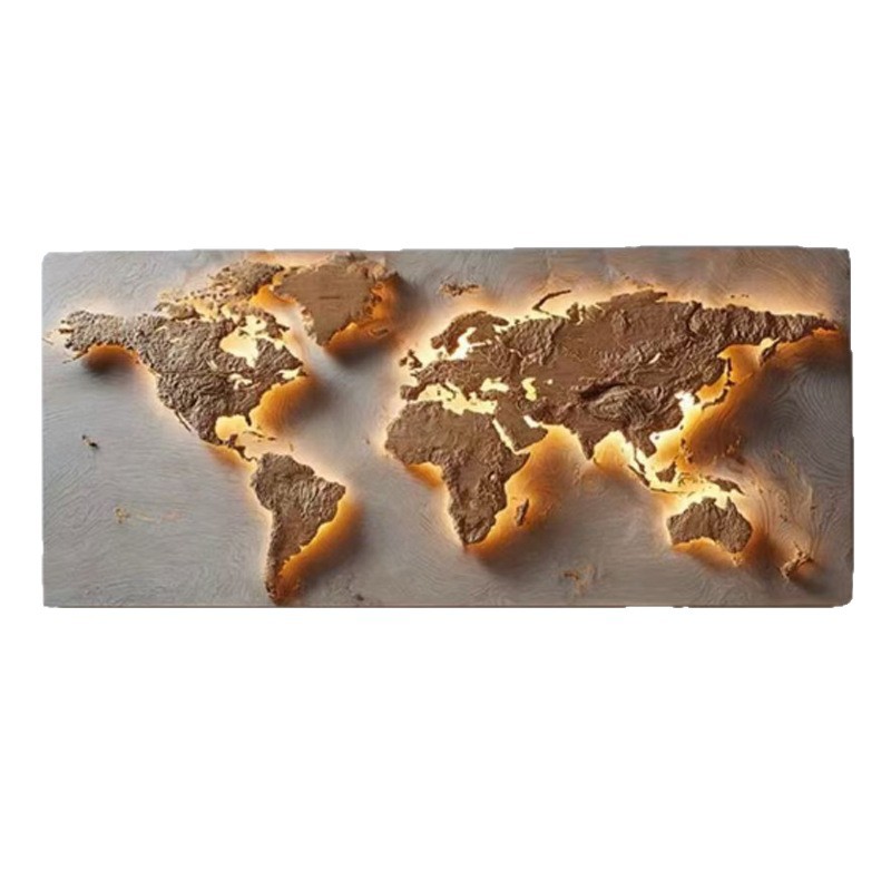 World map puzzle wall pendant  - Puzzle Map World review and price