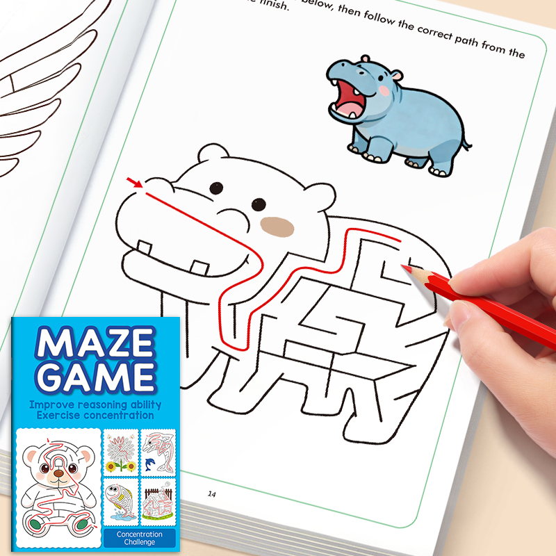 Maze Fun Drawing Book for Kids - Kids Definition Of Education review and price
