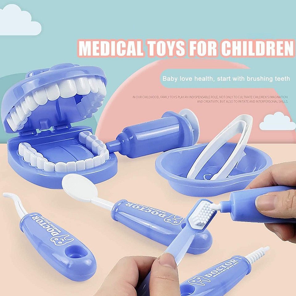 9Pcs Dental Kit Toy Dentistry  - Kids Education Shows review and price