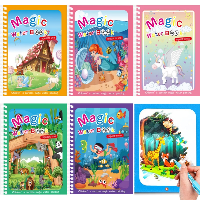 Children's Magic Water Drawing - Kids Education Laptop review and price