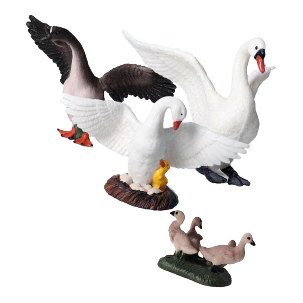 Realistic Swan Figurines Lifel - Kids Education Shows review and price