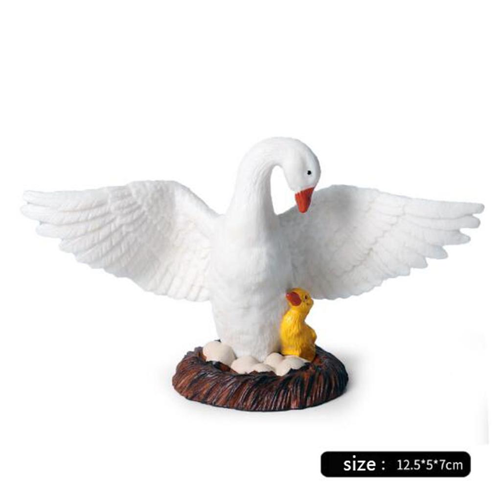 Realistic Swan Figurines Lifel - Kids Education Shows review and price