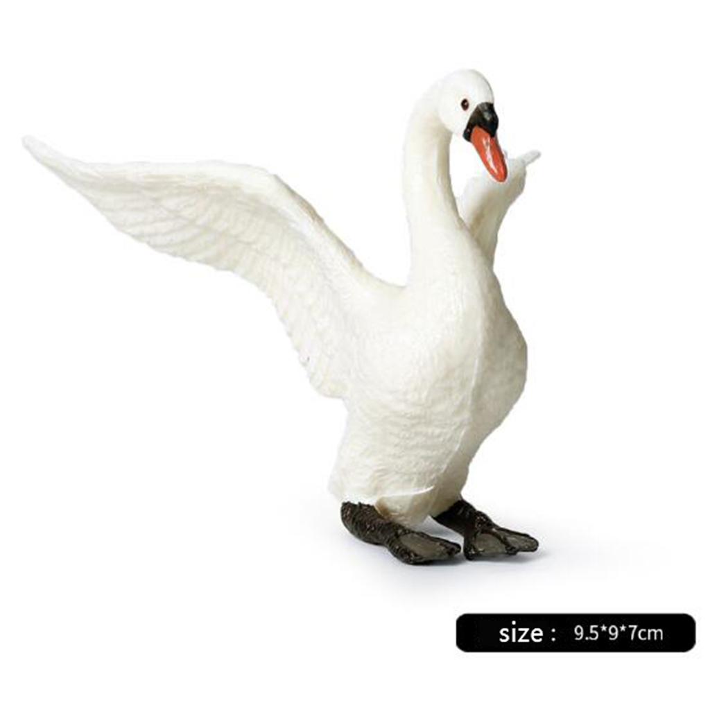 Realistic Swan Figurines Lifel - Kids Education Shows review and price